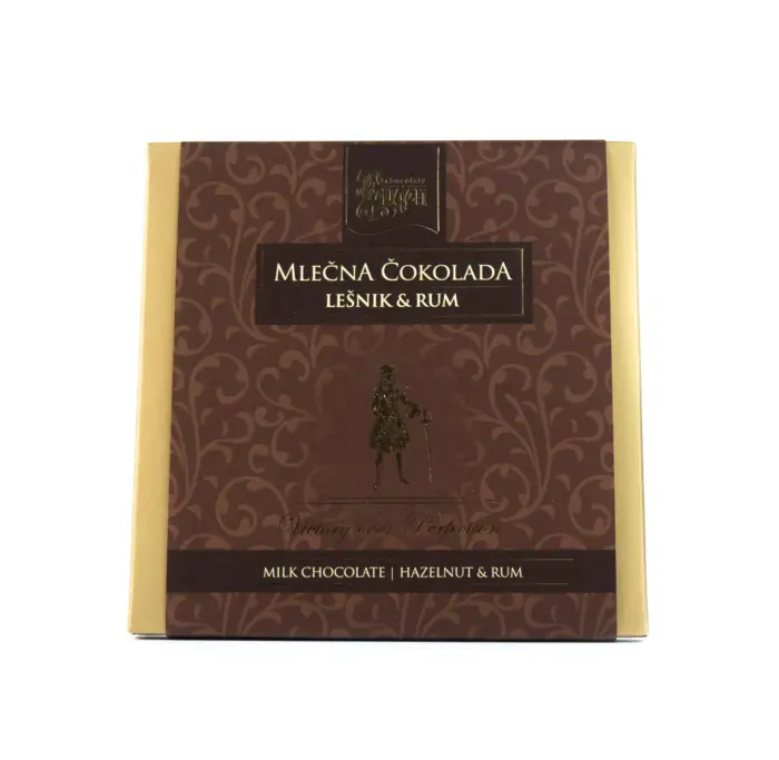 CHOCOLATE SELECTION 90G - LESNIK & RUM - Image 1