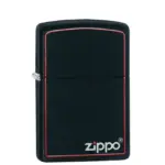 ZIPPO UPALJAC MATTE BLACK/RED