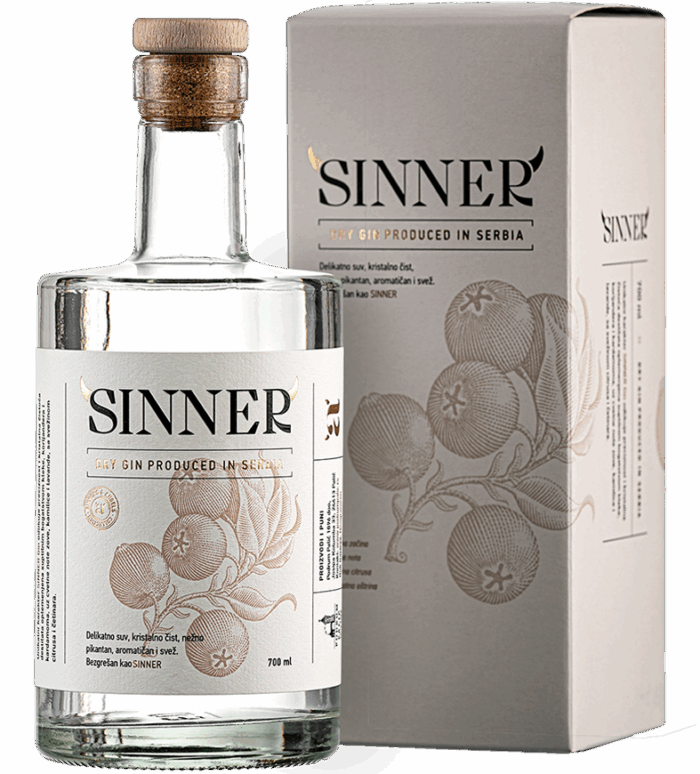 SINNER GIN 0,7 GIFT - Image 1