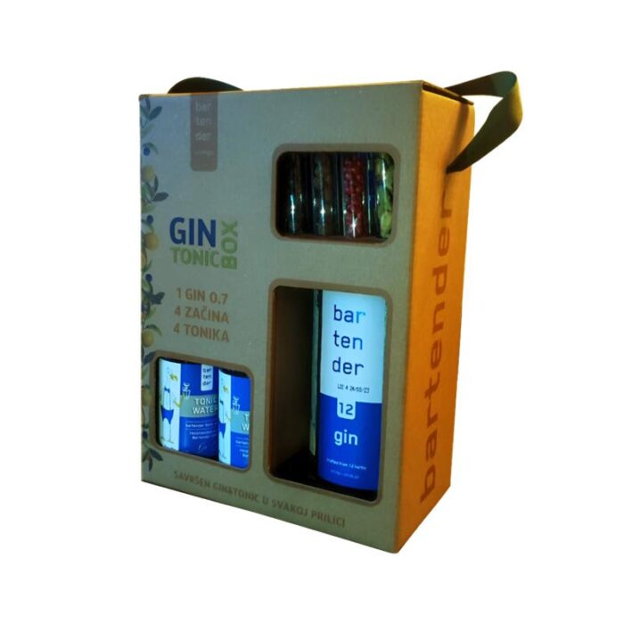BERTENDER GIN 0,7L 37,5%- 4 TONIC0,2L+ 4 ZACI - Image 1