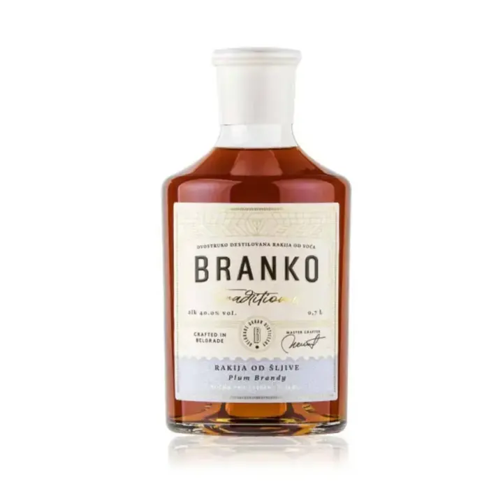 RAKIJA BRANKO TRADITIONAL SLJIVA 40% 0,7L - Image 1