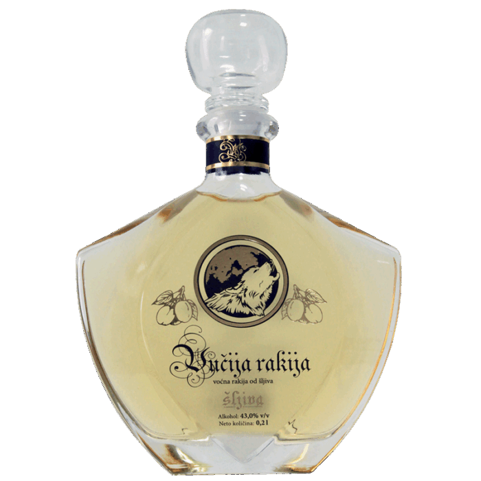 VUCIJA RAKIJA OD SLJIVE 43% 0,2L - Image 1