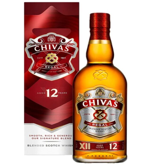 CHIVAS REGAL 0,7L + 2 CASE - Image 1
