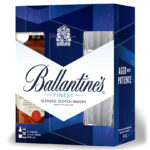 BALLANTINES 0,7L + 2 CASE