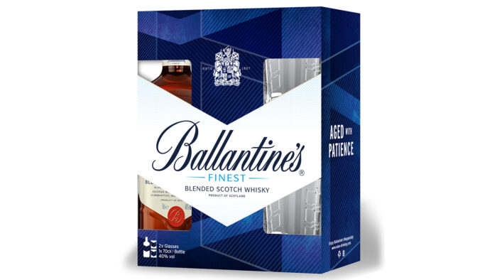 BALLANTINES 0,7L + 2 CASE - Image 1