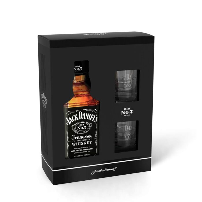 JACK DANIELS 0,7 + 2 CASE - Image 1