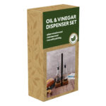 WOK SET ZA ULJE I SIRĆE BRAON