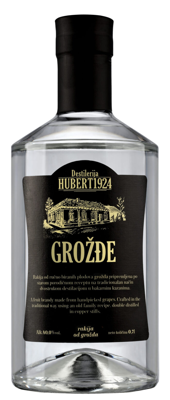 HUBERTOVA RAKIJA OD GROZDJA 0.7L - Slika 1