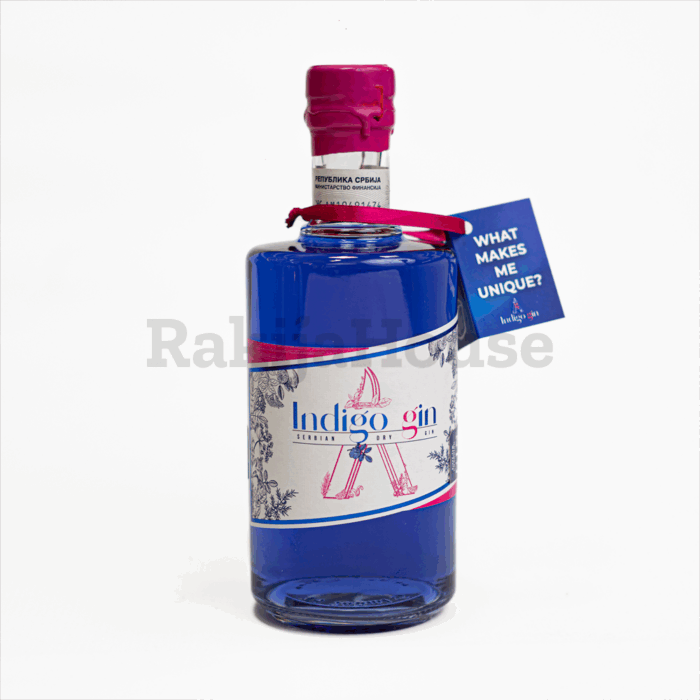 INDIGO GIN BY AKADEMSKA RAKIJA 0,7L - Image 1