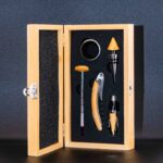 BOLCANO - VINSKI SET U DRVENOJ KUTIJI 5/1