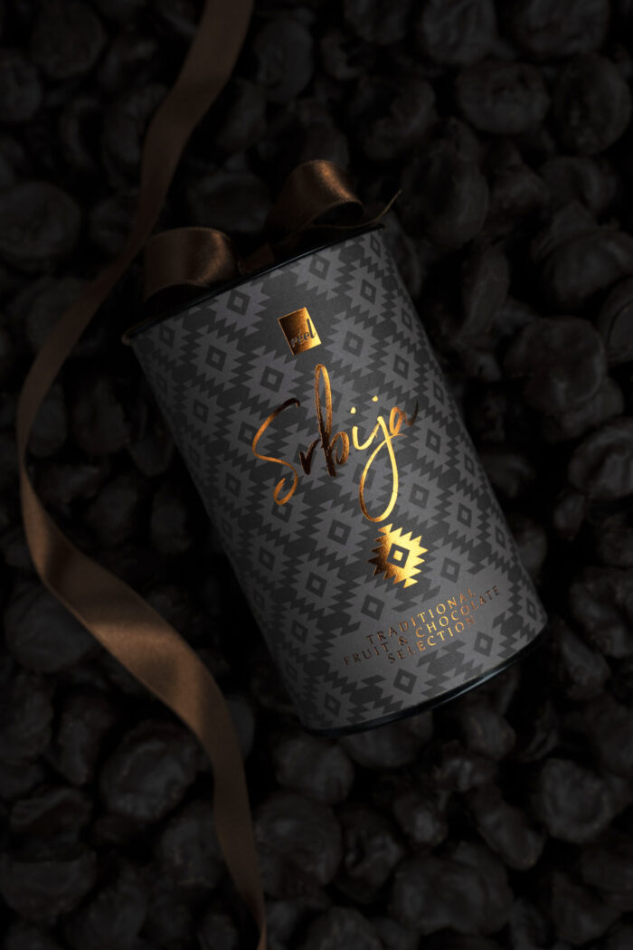 SVSRB COK.SUVENIR-DUNJA-KAJSIJA-SLJIVA U COKOLADI 140G SVSRB REEL - Slika 1