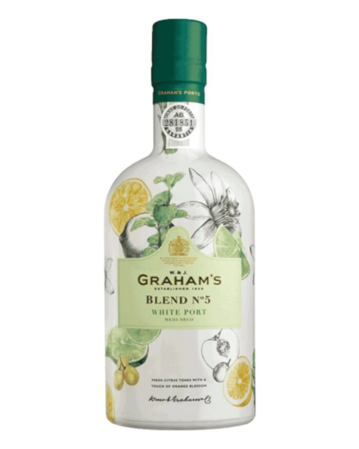 GRAHAMS BLEND N.5 WHITE PORT 0.75L - Image 1