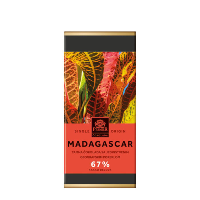 PREMIER T.COK. POREKLO MADAGASKAR 67% 100G - Image 1