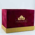 KUTIJA KOCKA BORDO PLIS HOUSE OF DRINKS - Slika 2