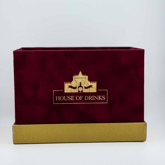 KUTIJA KOCKA BORDO PLIS HOUSE OF DRINKS - Image 1